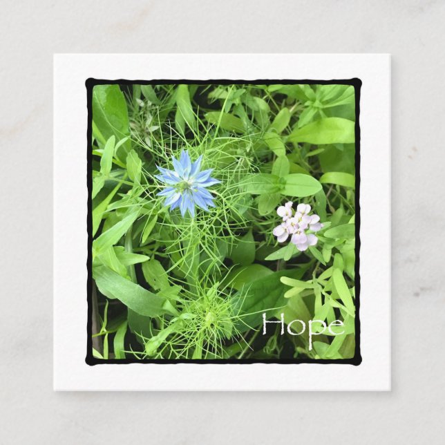 Carte D'appel Carré d'espoir (Devant)