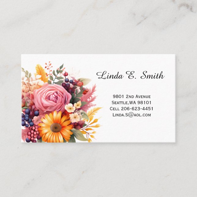 Carte d'appel classique (Devant)