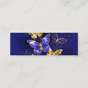 Carte D'appel Composition avec papillons Sapphire