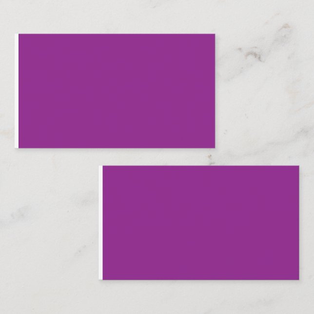 Carte D'appel Conception avec un Arrière - plan violet étonnant  (Devant / Derrière)
