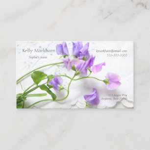 Carte D'appel Contact de mère de pois doux