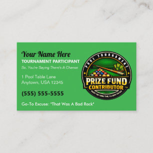 Carte D'appel Contributeur drôle de fonds de prix pour tournoi d