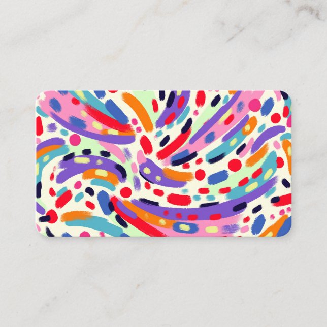 Carte D'appel Couleurs Viva ! (Devant)