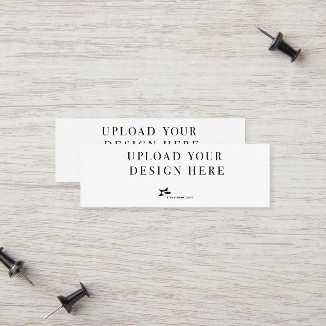 Carte D'appel Créez votre propre design (Devant/Arrière en situation)