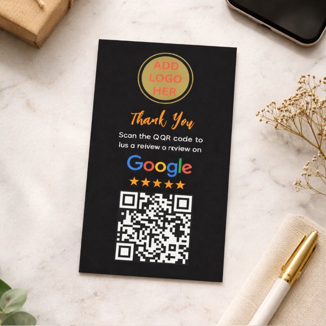 Carte D'appel Demande simple de commentaire sur Google | Entrepr (Simple Google Review Request|Modern Small Business Calling Card
)