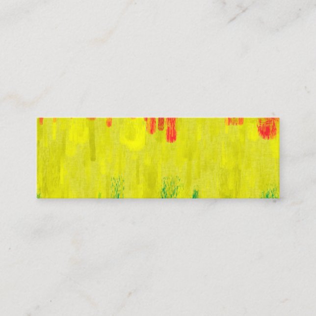 Carte D'appel Dessin de peinture à l'huile de Bolivie (Devant)