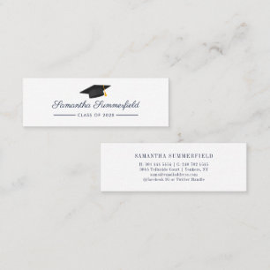 Carte D'appel Diplôme 2026 Nom Script Moderne