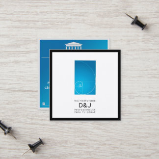 Carte D'appel Elegante  y bellísima tarjeta de presentación.