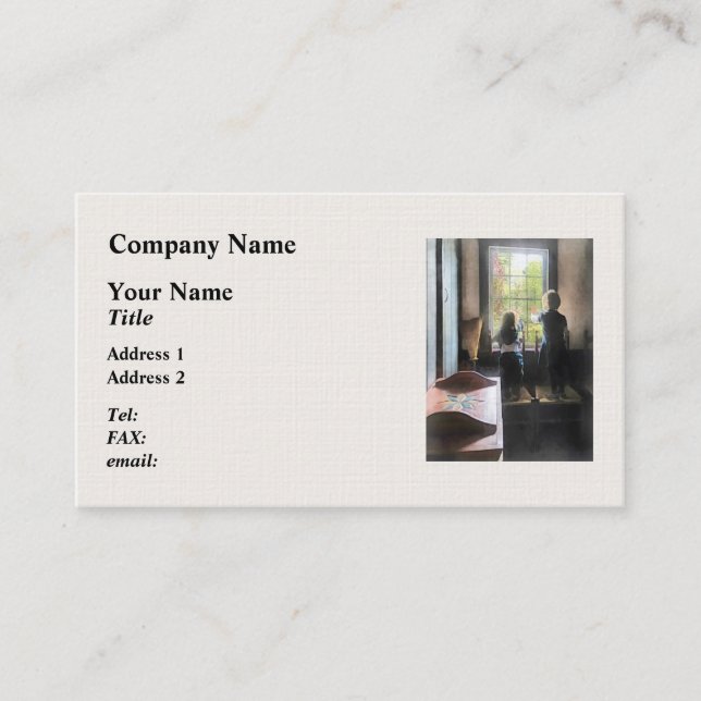 Carte D'appel En attendant papa (Devant)