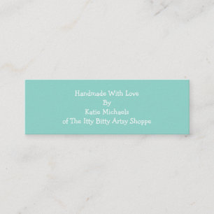 Carte D'appel Entreprise artisanale de petite taille 