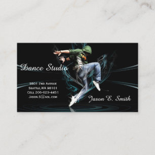 Carte D'appel Exemple de Studio Card-Dance d'appel classique