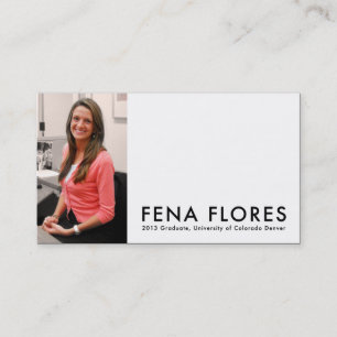 Carte D'appel féna flores : diplômé