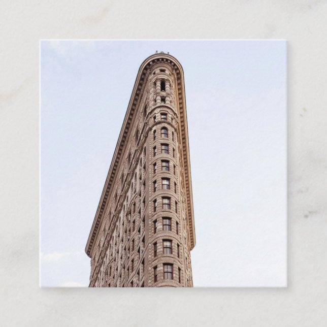 Carte D'appel Flatiron building  (Devant)