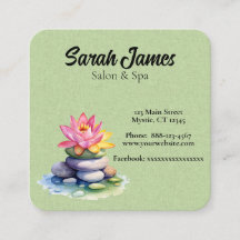 Fleurs de lotus roses et jaunes sur pierres