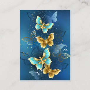Carte D'appel Golden butterflies