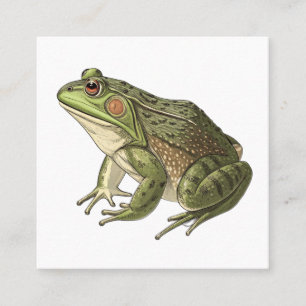 Carte D'appel Grenouille