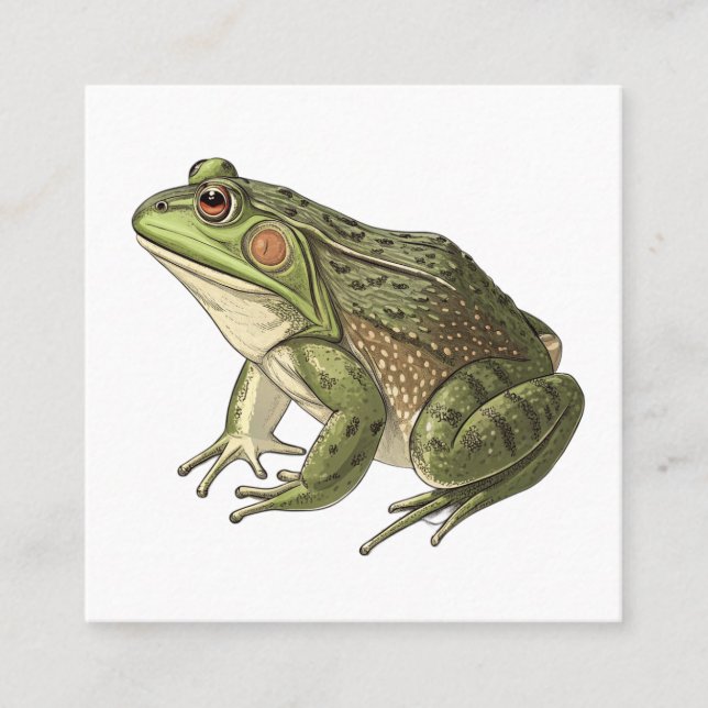 Carte D'appel Grenouille (Devant)