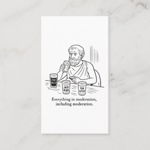 Carte D'appel Guide d'Aristote pour la modération