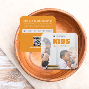 Carte d'appel Invitation de l'église du ministère