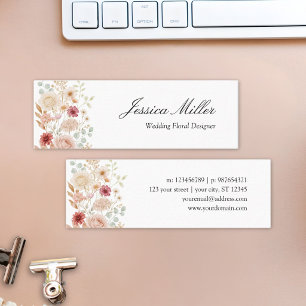 Carte D'appel Jardin de roses à l'aquarelle Élégant floral perso