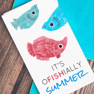 Carte D'appel Jeu de piscine Date de pause été enfants