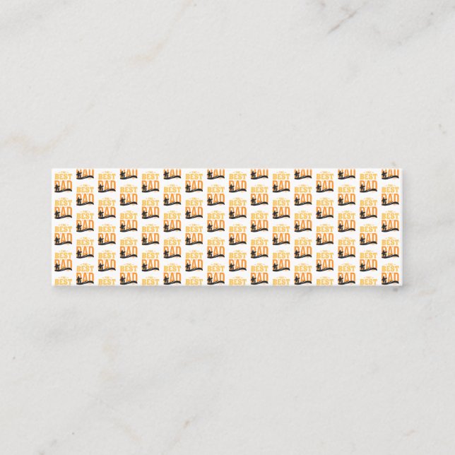 Carte D'appel Le Meilleur Papa du Monde (Devant)