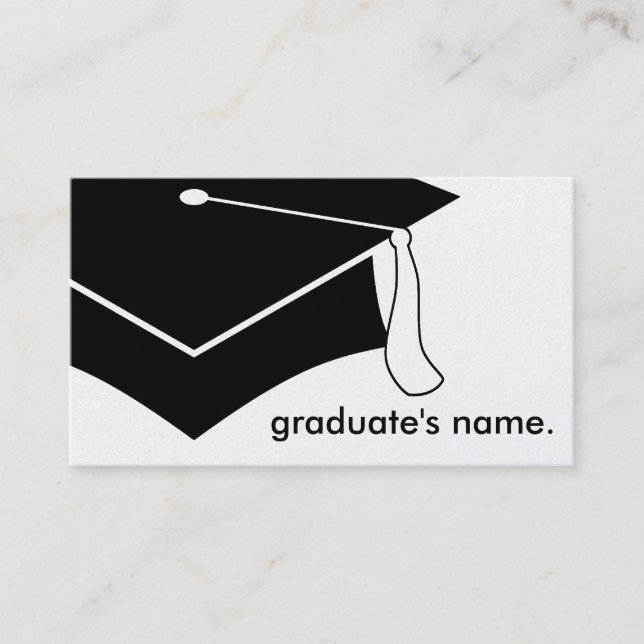 Carte D'appel limite de graduation (Devant)