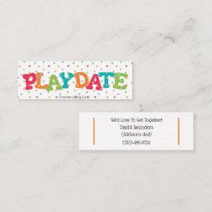 Carte D'appel Mini rendez-vous on aimerait se voir