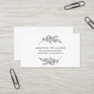 Carte d'appel minimaliste simple pour maman / cart