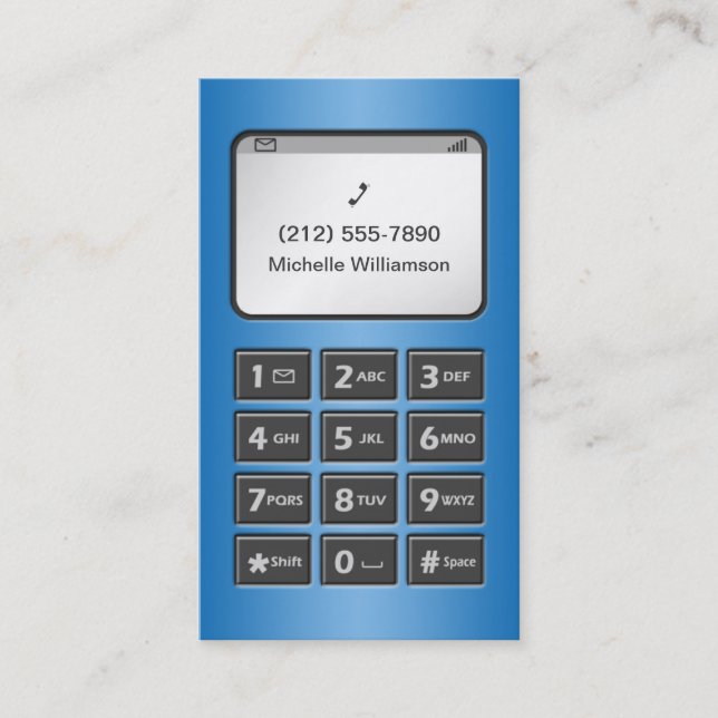 Carte D'appel Mon autre téléphone - télécartes personnelles (Devant)