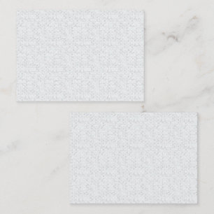 Carte D'appel Motif floral géométrique gris clair