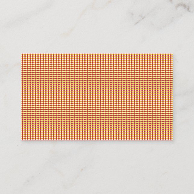 Carte D'appel Motif géométrique d'entreprise moderne (Devant)