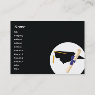 Carte D'appel Obtention du diplôme - potelée