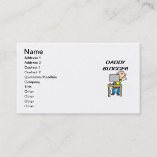 Carte D'appel Papa Blogueur