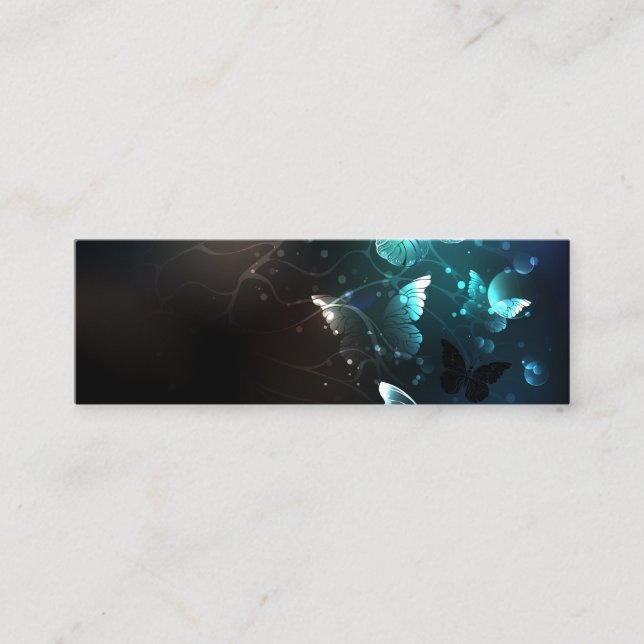 Carte D'appel Papillons de nuit (Devant)