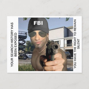 Carte d'appel Persona 5 (FBI EDITION)