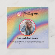 Photo couleur Instagram Holographie tendance