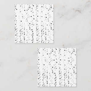 Carte D'appel photo en noir et blanc de gouttes de pluie