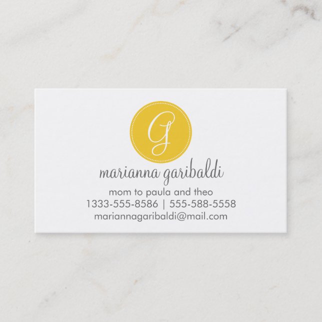 Carte D'appel Produit de personnaliser (Devant)