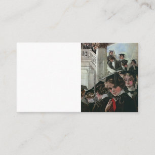 Carte D'appel Remise des diplômes vintage, cérémonie de fin d'ét