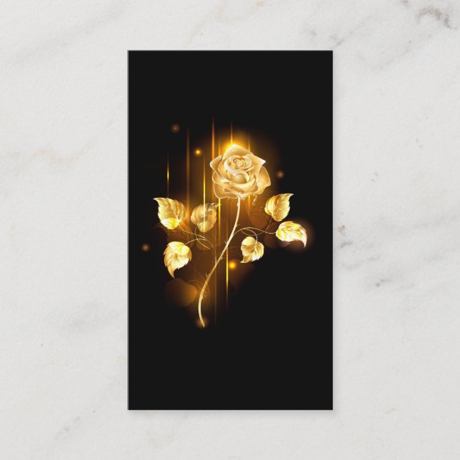 Carte D'appel Rose d'or ( rose d'or ) (Devant)