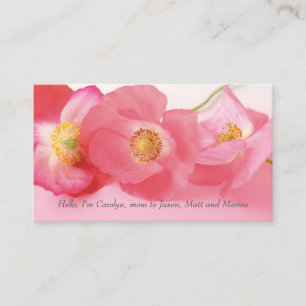 Carte D'appel Shirley s'éclate près de maman