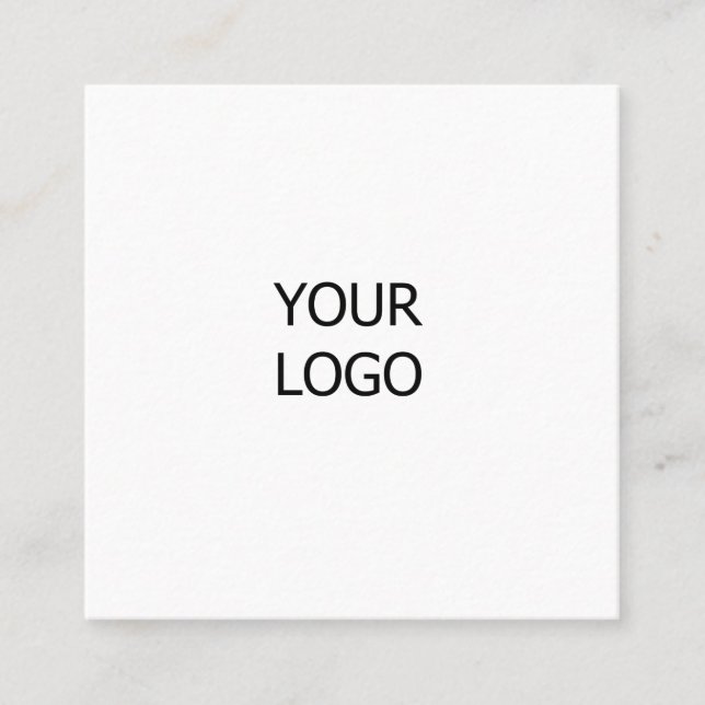 CARTE D'APPEL SIMPLE MINIMAL AJOUTER VOTRE LOGO TEXTE PERSONNALI (Devant)