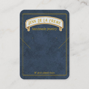 Carte D'appel Soirée Sahara Sky Bijoux Display