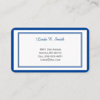 Carte d'appel standard