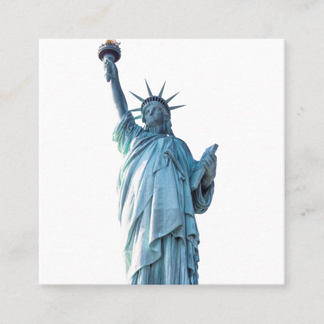 Carte D'appel Statue de la liberté (Devant)