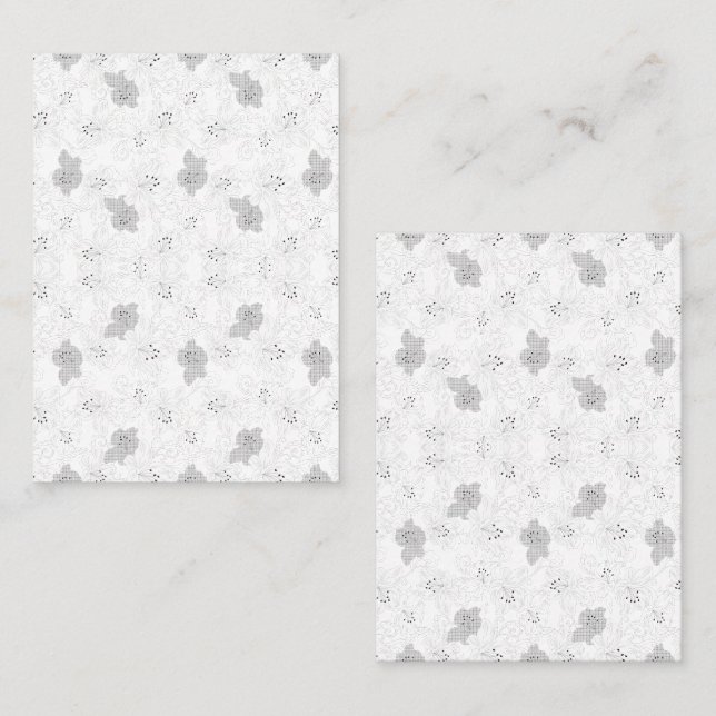 Carte D'appel Superposition de grille transparente – Texture PNG (Devant / Derrière)