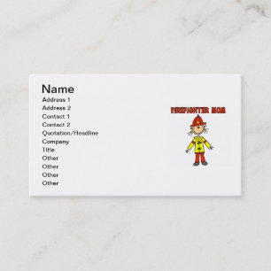 Carte D'appel T-shirts et cadeaux pour maman pompier