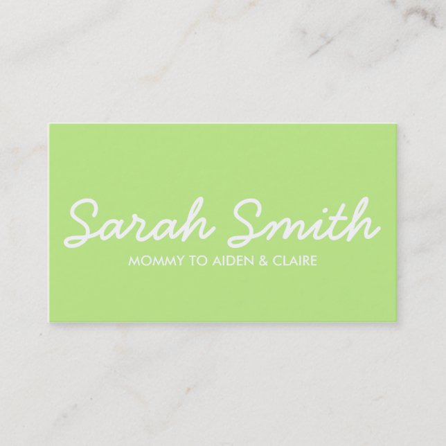 Carte D'appel Télécarte (Devant)