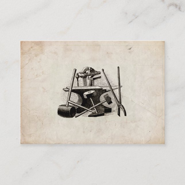 Carte D'appel Télécarte de forgeron (Devant)